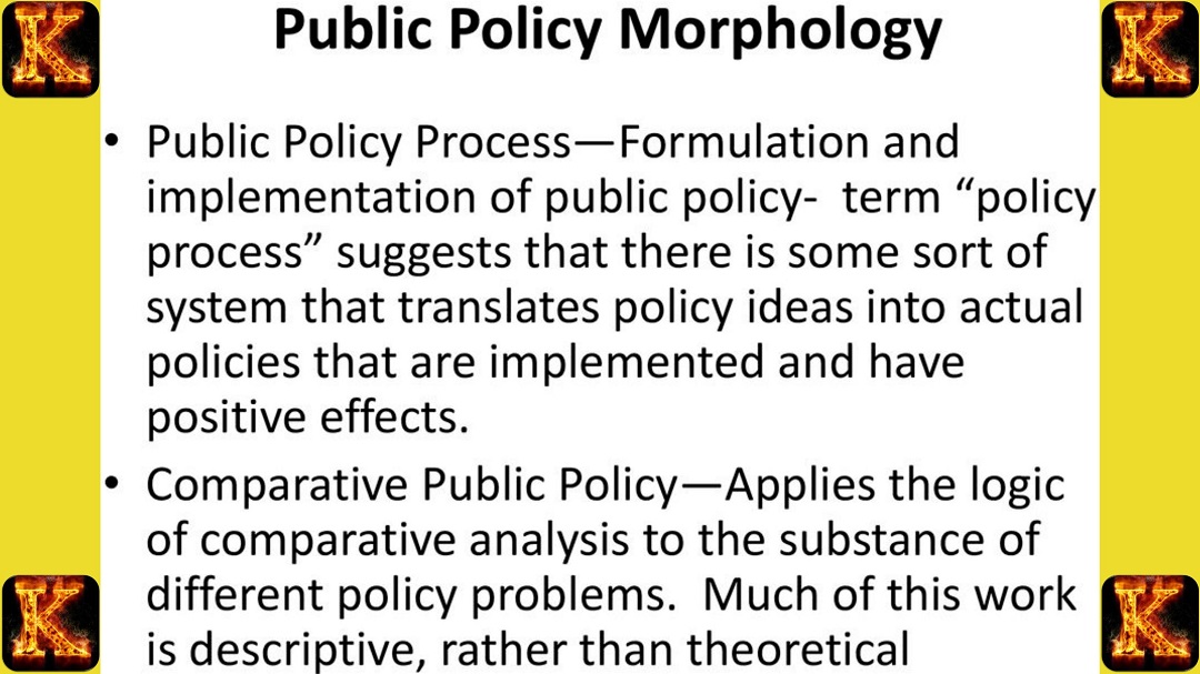 The Substance of Public Policy essay