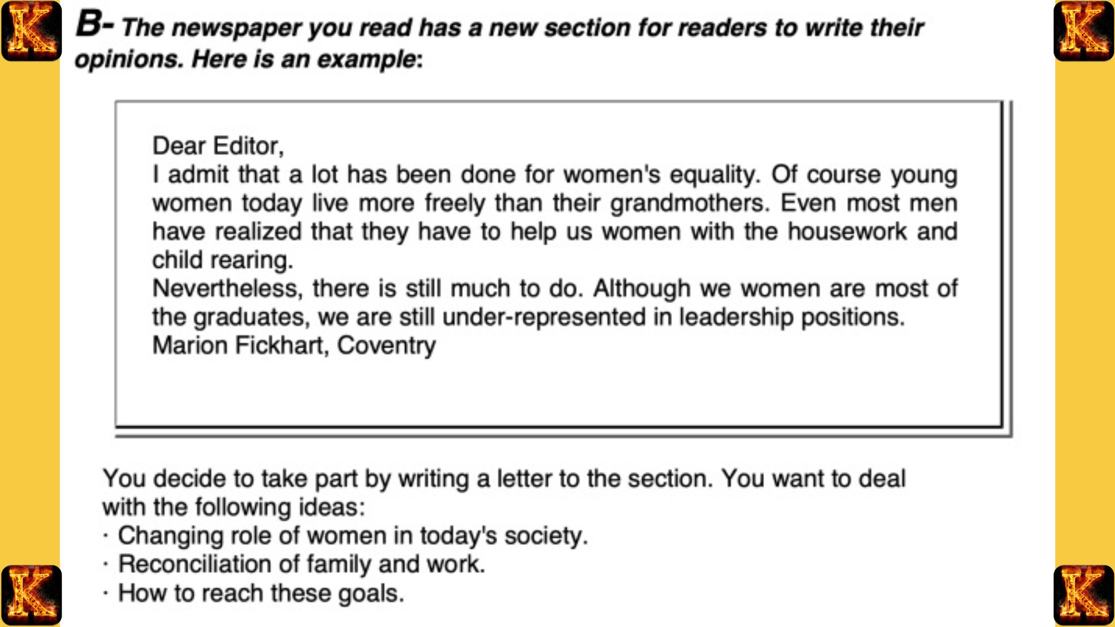How to Write a Letter to the Editor of a Scientific Journal