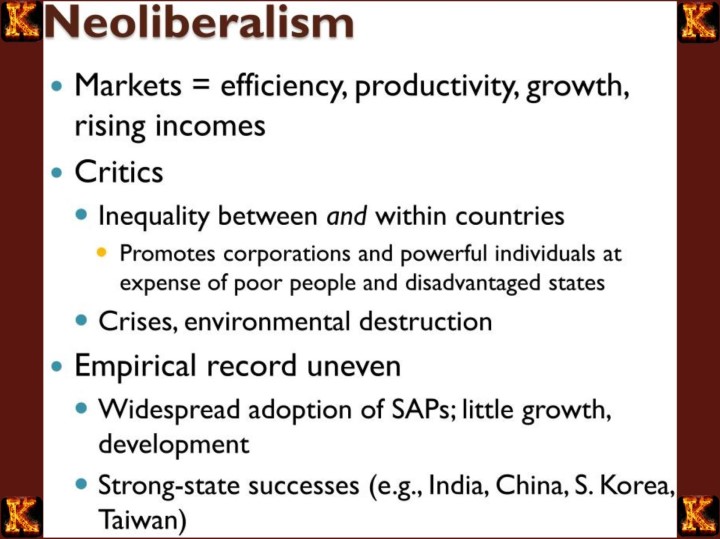 Rise of Mercantilism and Neoliberalism's Decline Essay